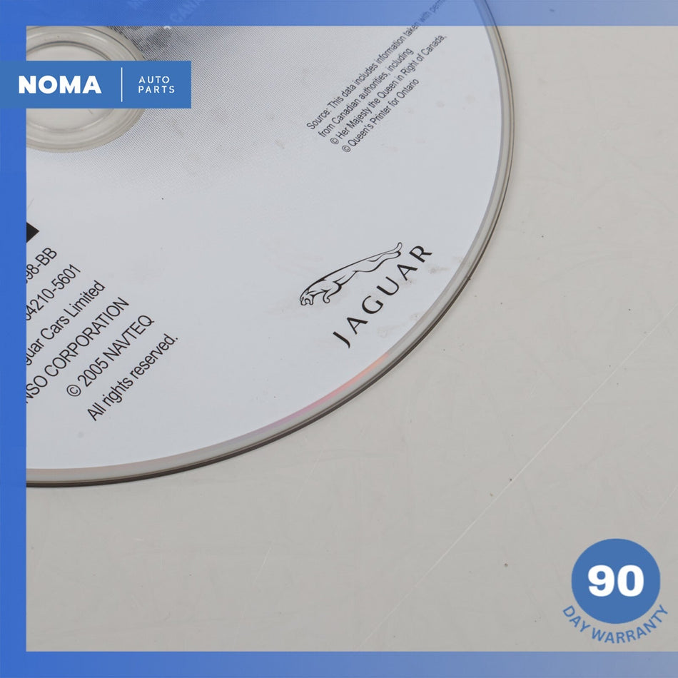 2007 Jaguar X150 XK Navigation System Disc DVD USA Canada 6W8310E898BB OEM