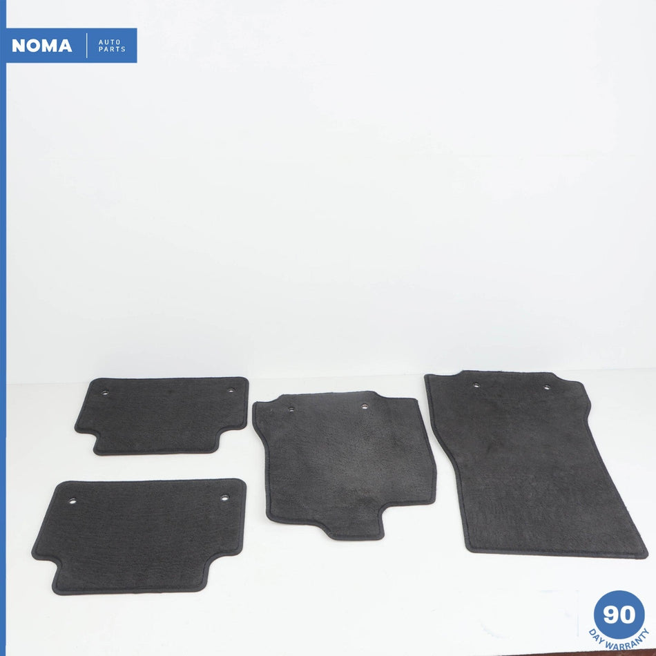 09-15 Jaguar X250 XF XFR Front & Rear Floor Mat Carpet Cover Set of 4 Gray OEM