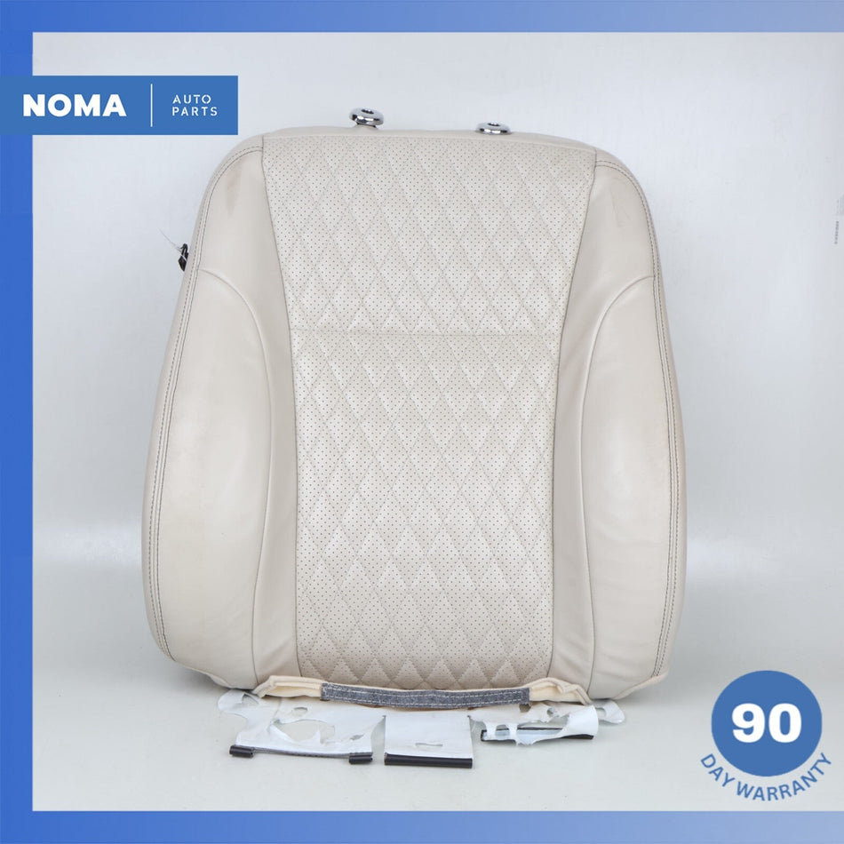 14-19 Jaguar X351 XJL XJR Front Right Passenger Top Upper Seat Cushion Beige OEM