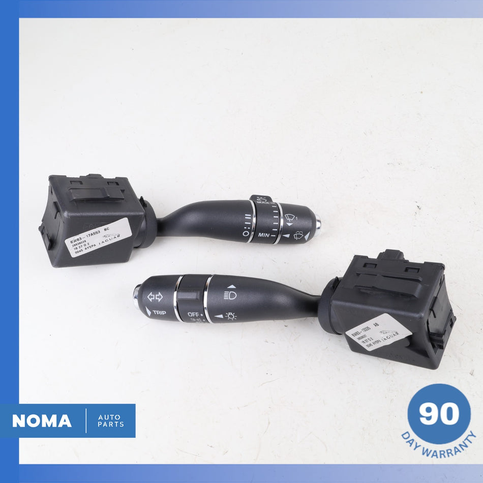 10-22 Jaguar X152 F-Type Headlight Turn Signal Wiper Control Switch Set OEM 22k