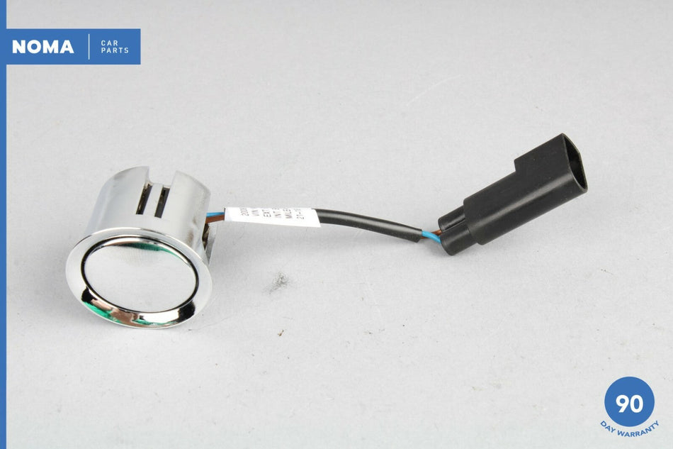 04-07 Jaguar XJ8 XJR VDP X350 Interior Glove Box Release Button Chrome OEM