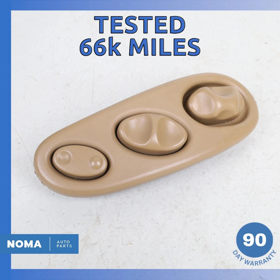 97-06 Jaguar X100 XK8 XKR Left Driver Seat Control Switch Beige OEM 66k