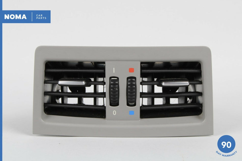 06-11 BMW 335i E90 E91 Rear Center Console A/C Dual Air Vent Grille 7130708 OEM