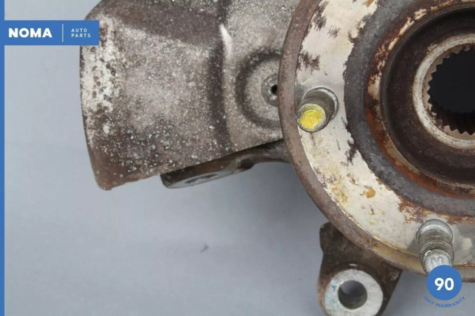 03-09 Jaguar X202 S-Type XJ8 Rear Right Side Spindle Knuckle Hub w/ Shield OEM