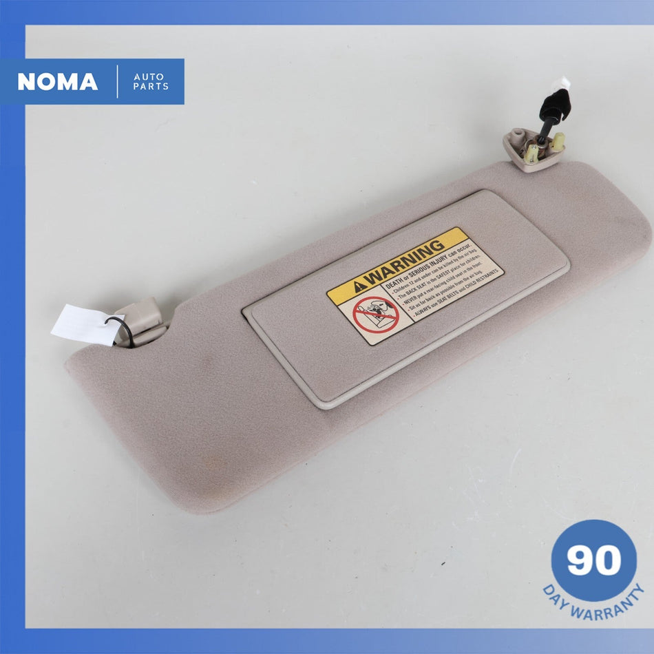 98-03 Jaguar X308 XJ8 XJR VDP Right Passenger Side Sun Visor Shade Beige OEM