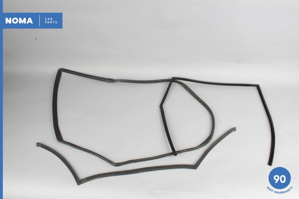 98-03 Jaguar XJ8 XJR X308 SWB Rear Left Driver Side Door Window Seal Set OEM
