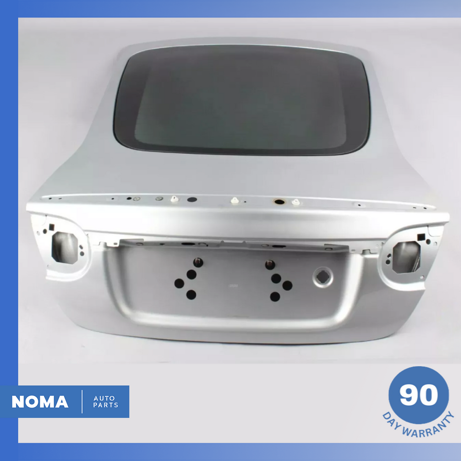 07-15 Jaguar X150 XK XKR Coupe Rear Trunk Lid Hatch Shell w/ Glass Silver OEM