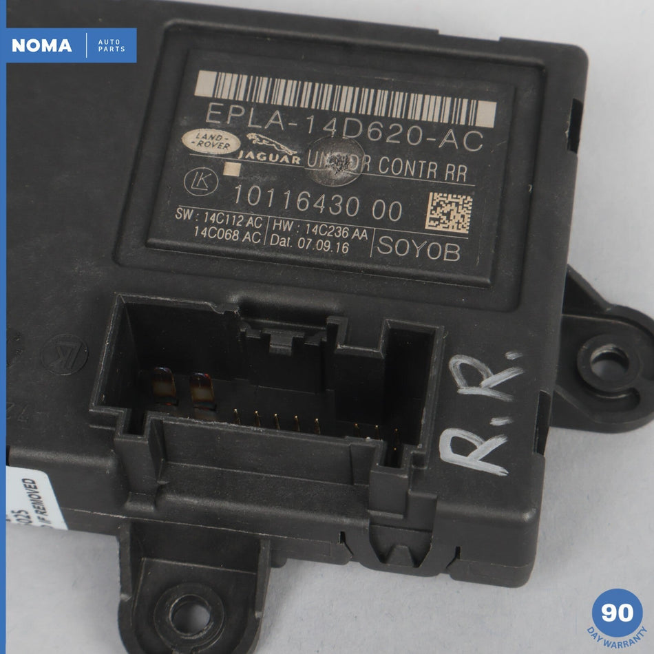 16-19 Jaguar XJ XJR X351 Rear Left or Right Door Control Module C2D39805 OEM