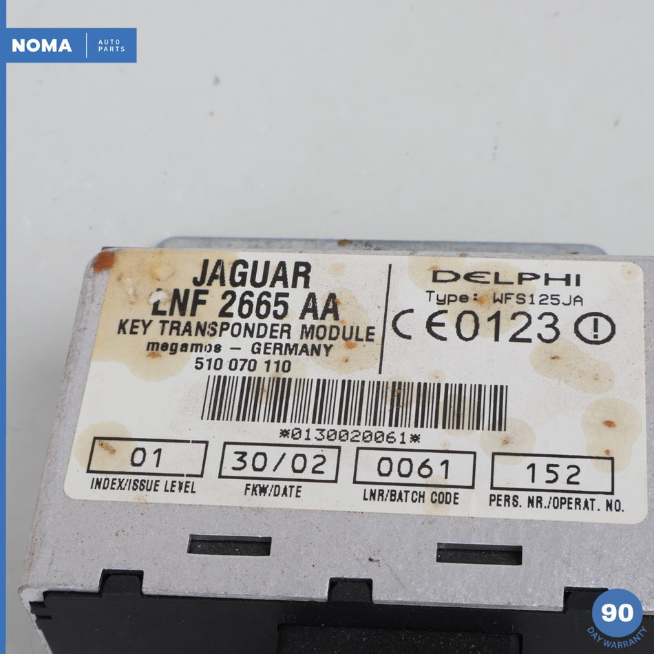 00-03 Jaguar XKR XK8 X100 Key Transponder Module Unit LNF2665AA OEM