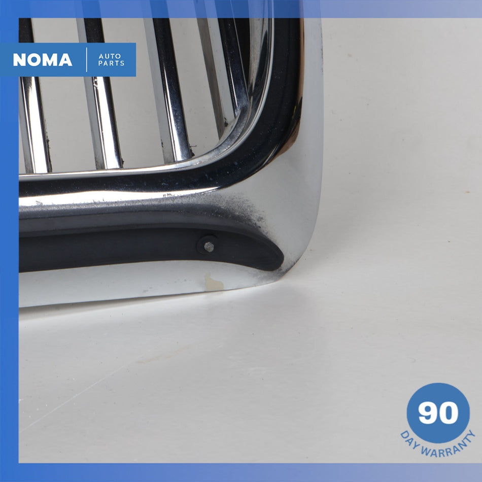 86-94 Jaguar XJ40 XJ6 Radiator Hood Grille Grill Assembly w/ Emblem Chrome OEM