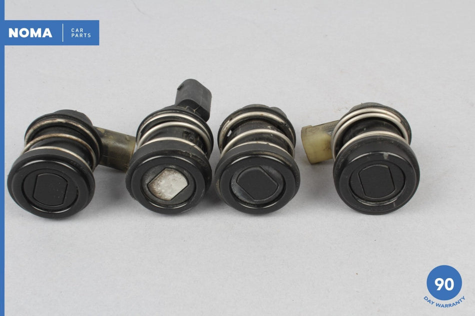 01-04 Jaguar XKR XK8 X100 Rear Bumper Parking Aid Sensor Set of 4 Red PED OEM