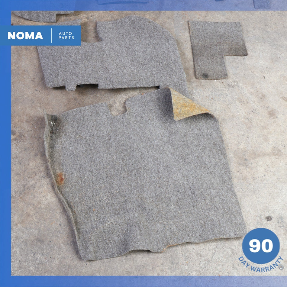 92-93 Jaguar XJS Convertible Trunk Floor Carpet Cover Panel Trim Set OEM