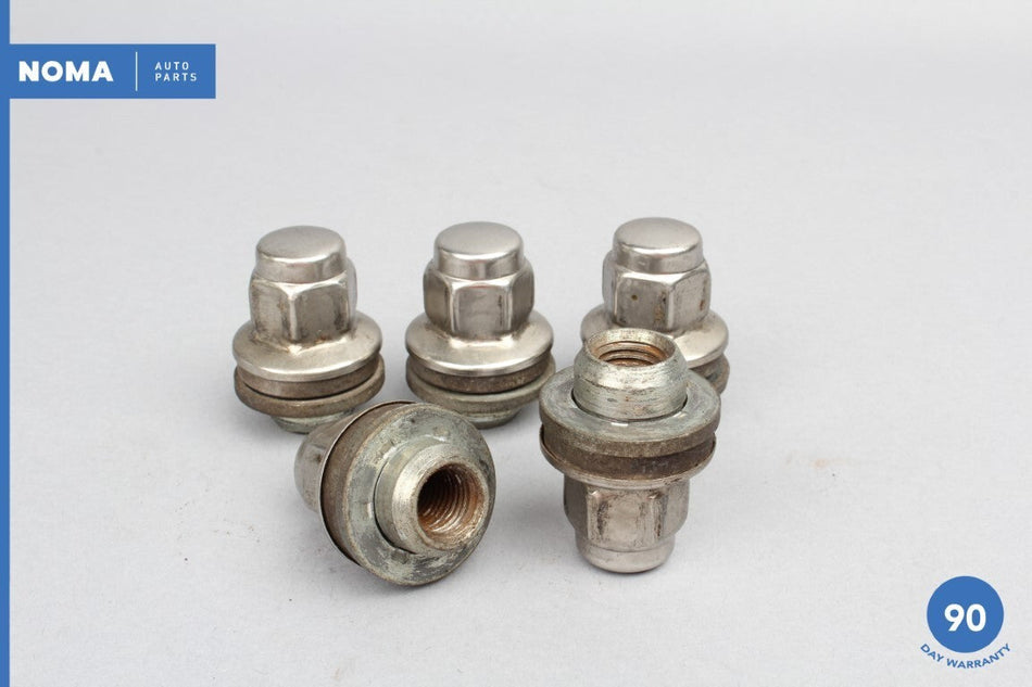 00-08 Jaguar S-Type X204 Wheel Lug Nuts Bolts Set of 5 1X431012AA OEM