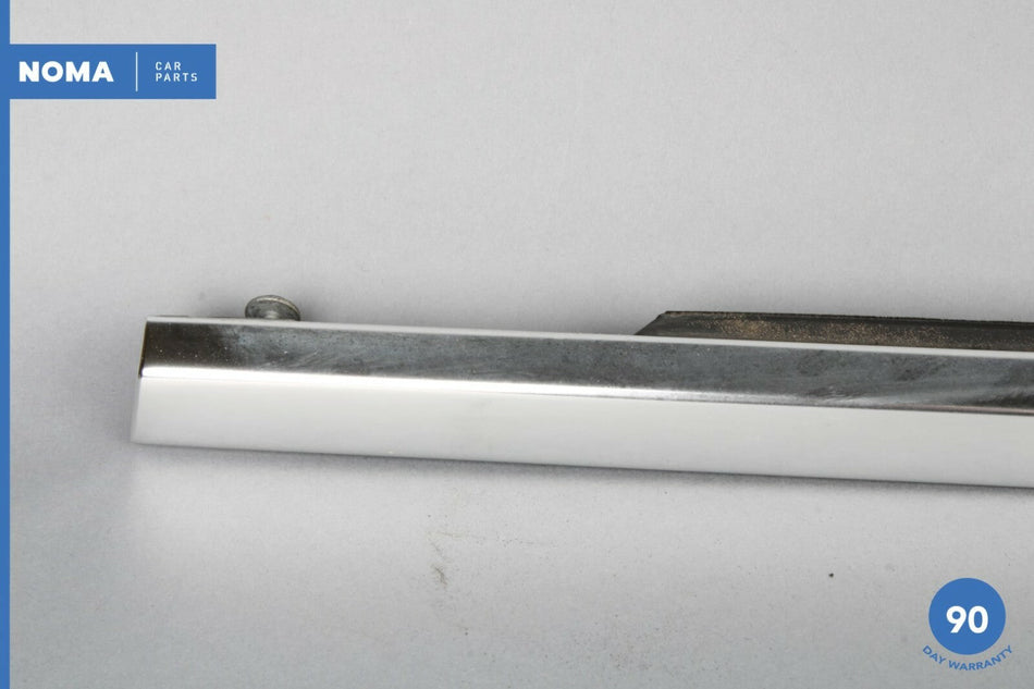 10-18 Jaguar XJ X351 SWB Rear Left Side Door Exterior Window Molding Chrome OEM