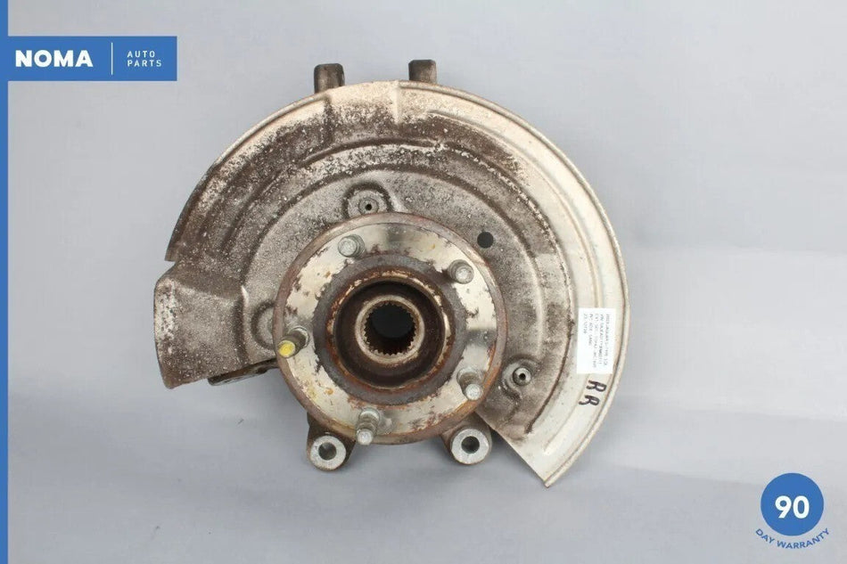 03-09 Jaguar X202 S-Type XJ8 Rear Right Side Spindle Knuckle Hub w/ Shield OEM