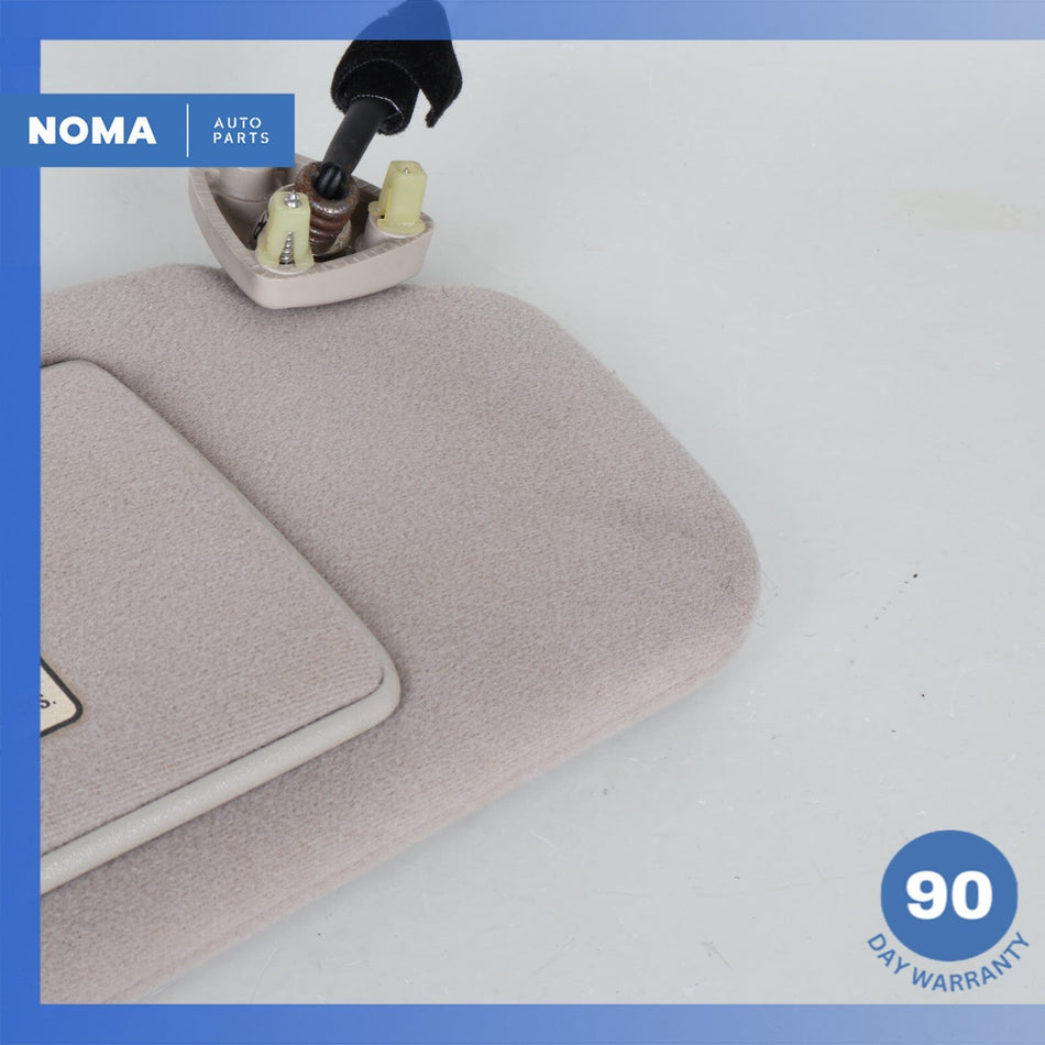 98-03 Jaguar X308 XJ8 XJR VDP Right Passenger Side Sun Visor Shade Beige OEM