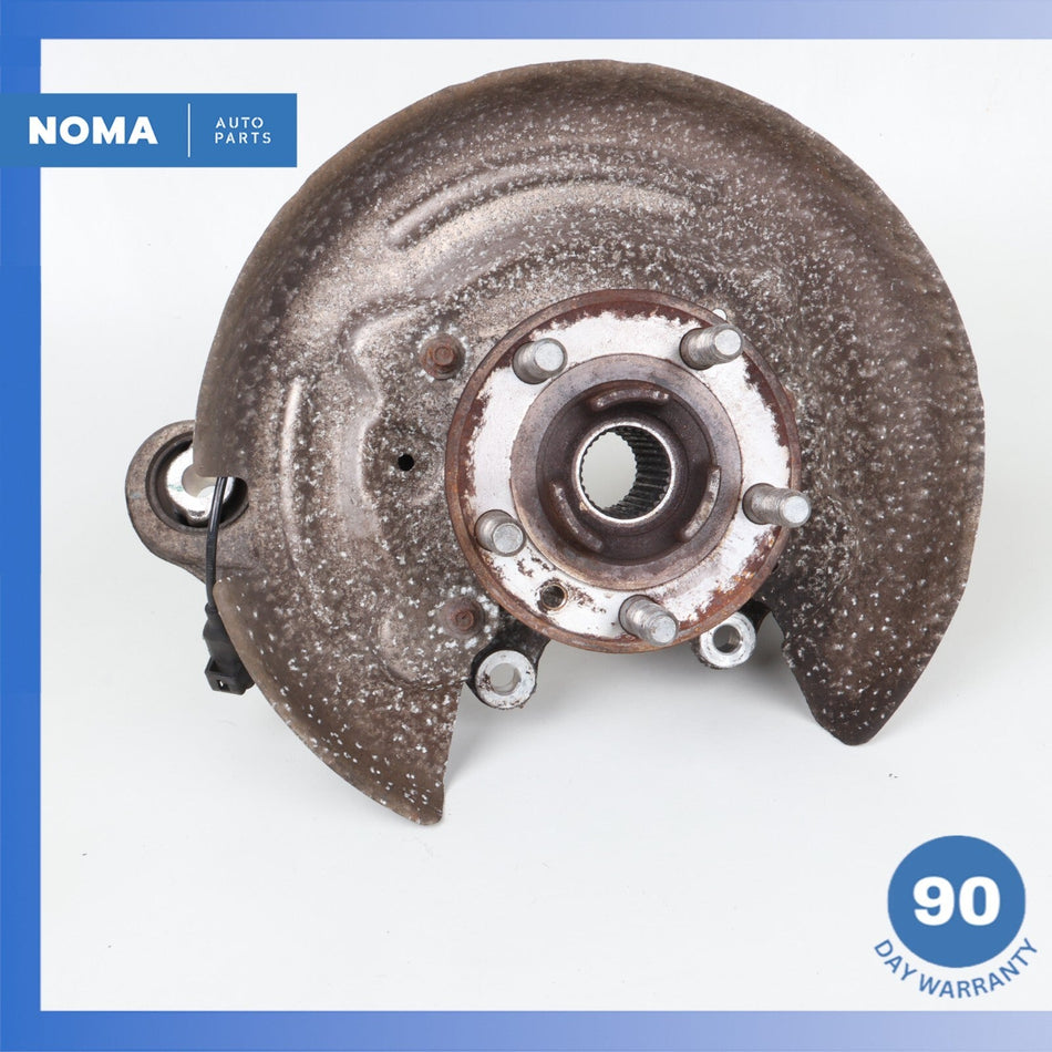 12-19 LR Range Rover Evoque L538 Rear Left Spindle Knuckle Hub w/ Shield OEM