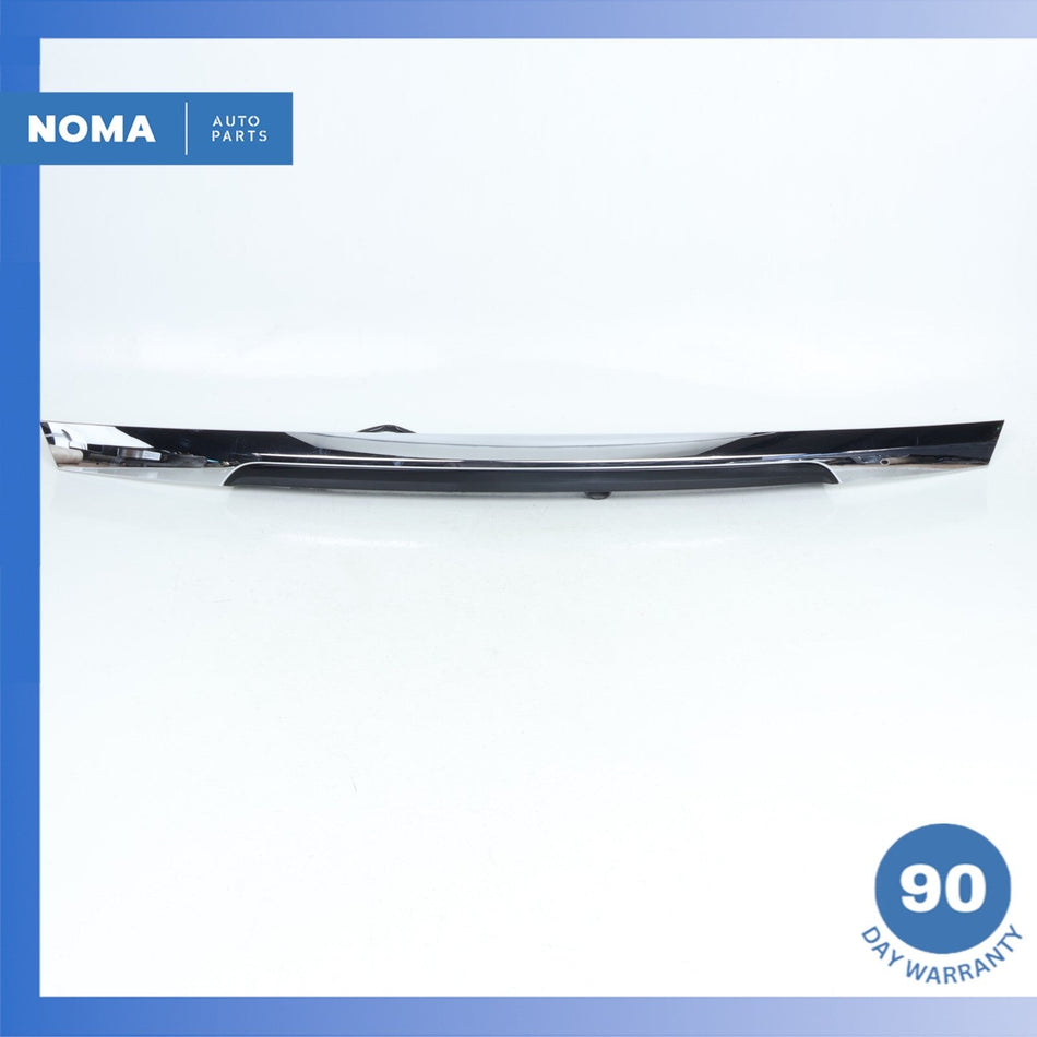 12-15 Jaguar X250 XF XFR Sedan Rear Trunk Lid Molding Panel Trim Chrome OEM