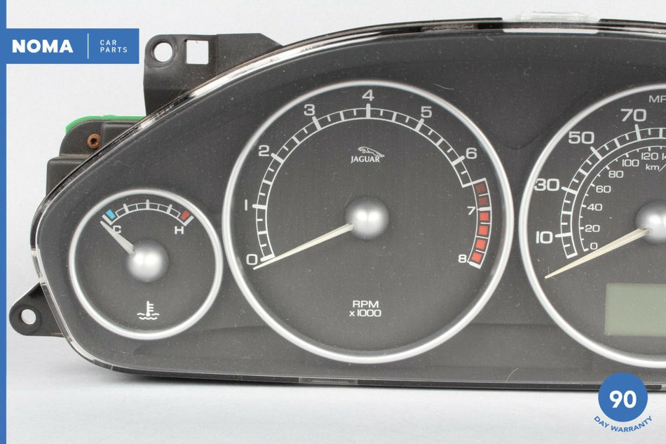 06-07 Jaguar X-Type X400 Instrument Gauge Cluster Speedometer 4X4F10849BD OEM