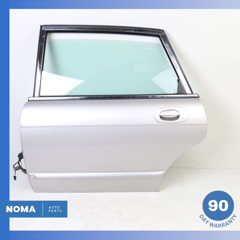 98-03 Jaguar X308 XJR XJ8 SWB Rear Left Driver Side Door Shell Panel Silver OEM