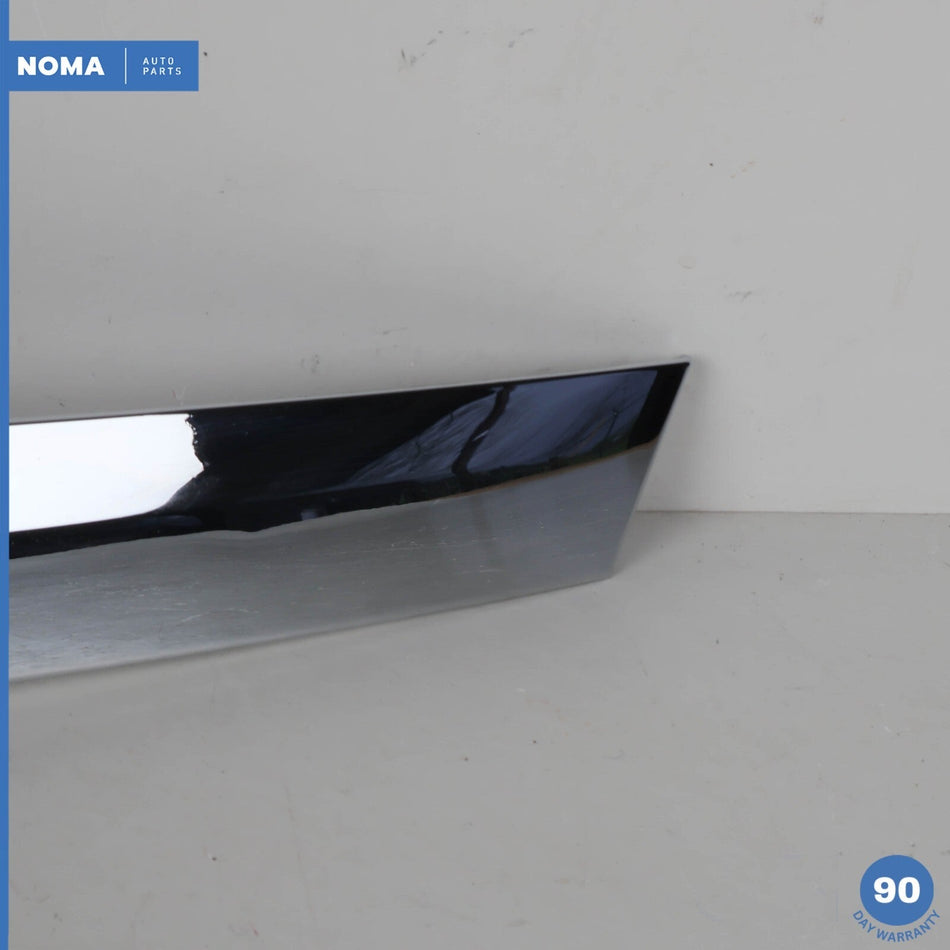 12-15 Jaguar X250 XF XFR Sedan Rear Trunk Lid Molding Panel Trim Chrome OEM