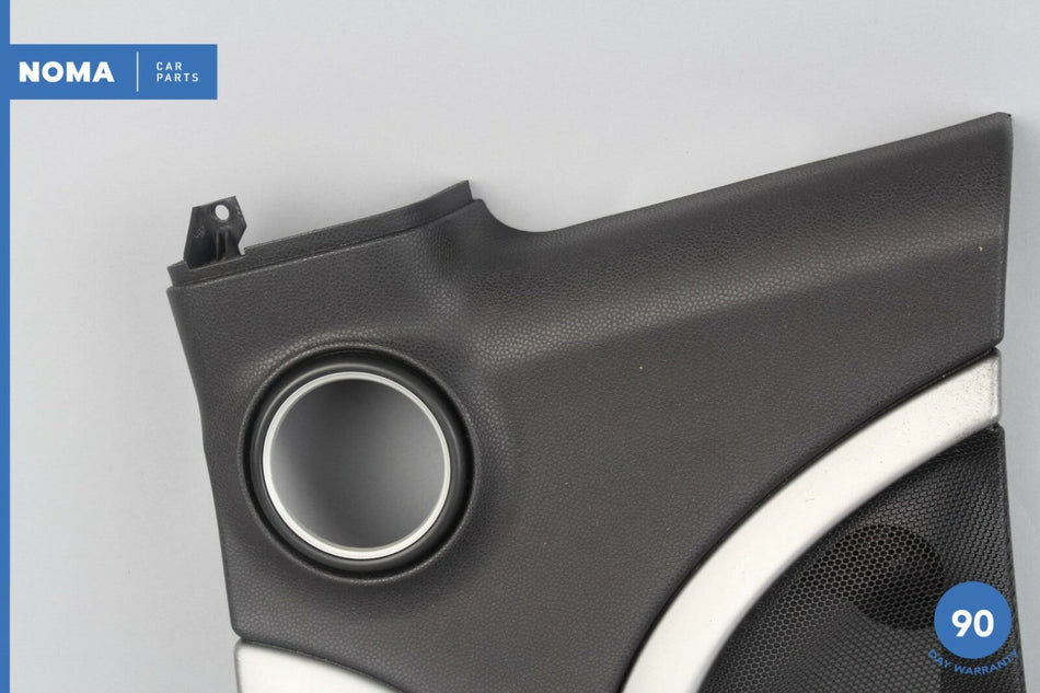 08-14 Mini Cooper S Clubman R55 Rear Right Side Door Panel w/ Speaker Black OEM