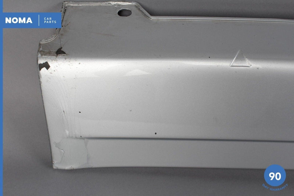 07-15 Jaguar X150 XKR XK Right Passenger Side Skirt Rocker Panel Silver OEM