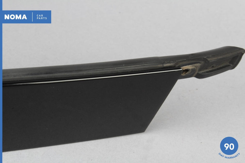 03-08 Jaguar S-Type X206 Front Right Side Outer Door B-Pillar Molding Black OEM