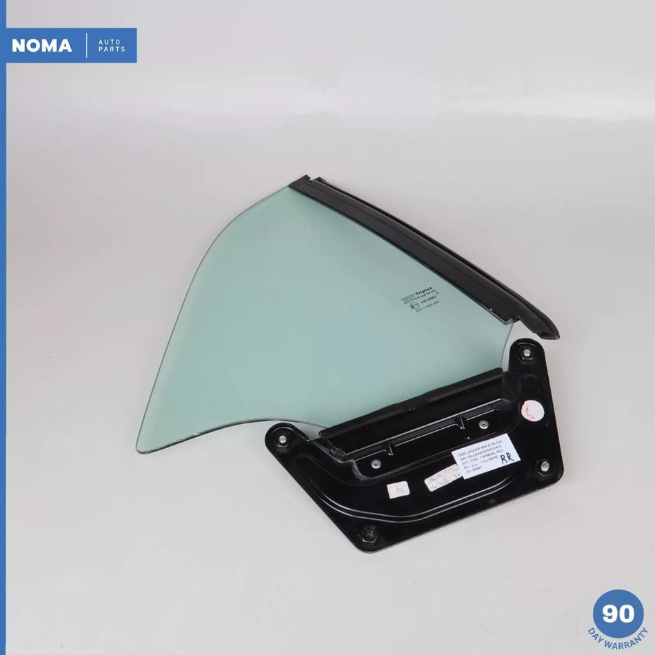 97-06 Jaguar X100 XK8 XKR Convertible Rear Right Side Quarter Window Glass OEM
