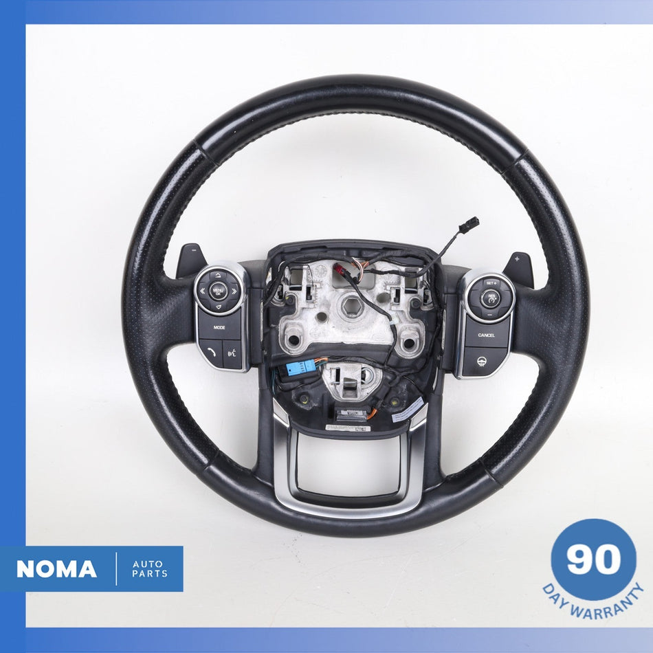 14-22 LR Range Rover Sport L494 Leather Heated Steering Wheel w/ Switches OEM