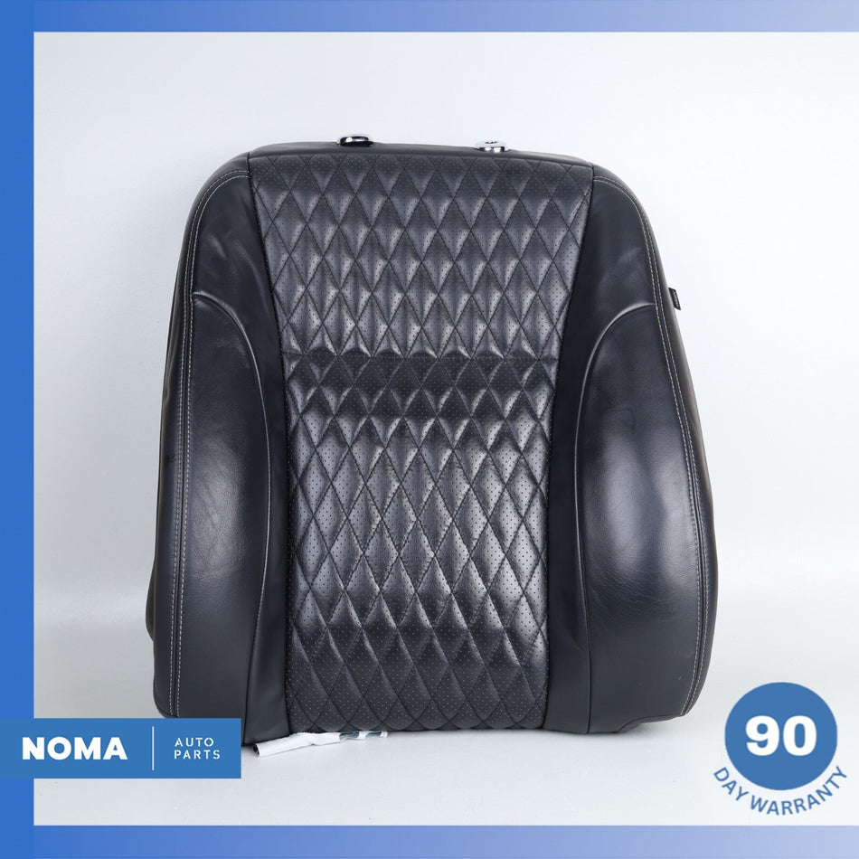 14-19 Jaguar X351 XJL XJR Front Left Driver Top Upper Seat Cushion Black OEM