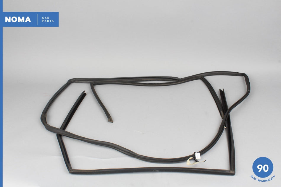 98-03 Jaguar XJ8 XJR X308 SWB Rear Left Driver Side Door Window Seal Set OEM