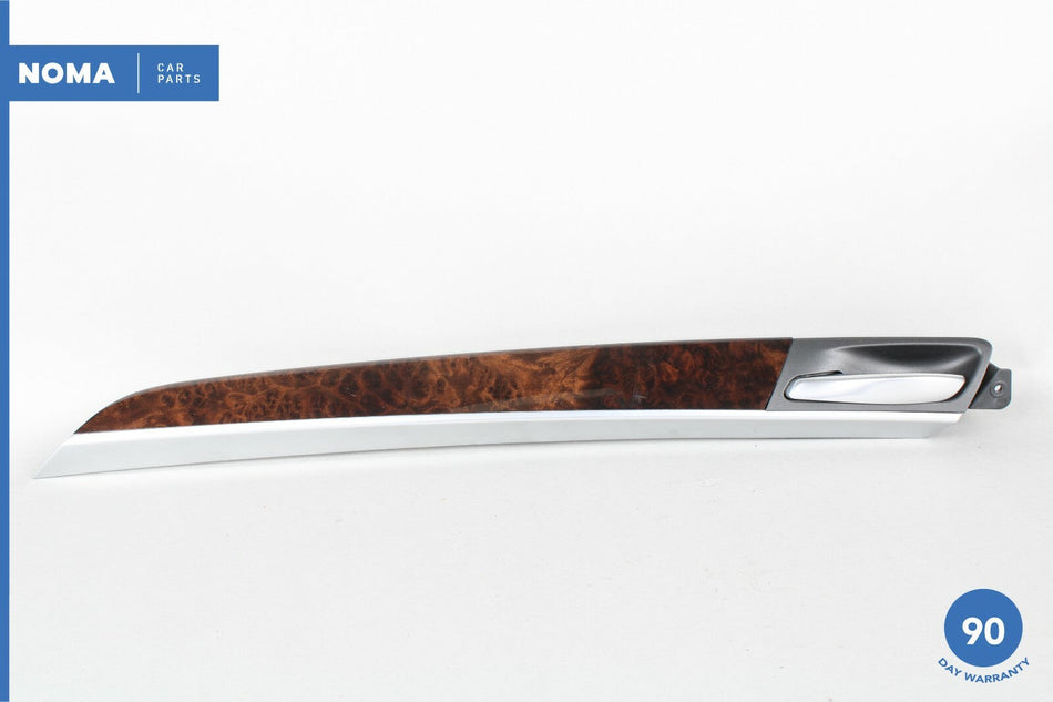 07-13 BMW E70 X5 Rear Left Interior Door Panel Wood Trim Cover 4993101 OEM