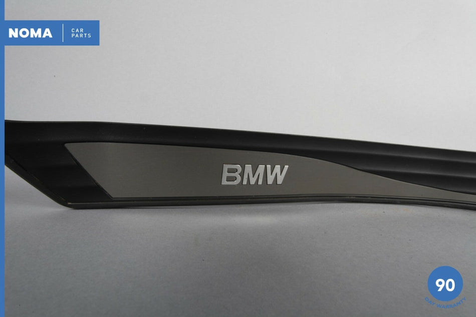 05-10 BMW 535xi E60 Rear Left Driver Side Outer Scuff Plate Panel Black OEM