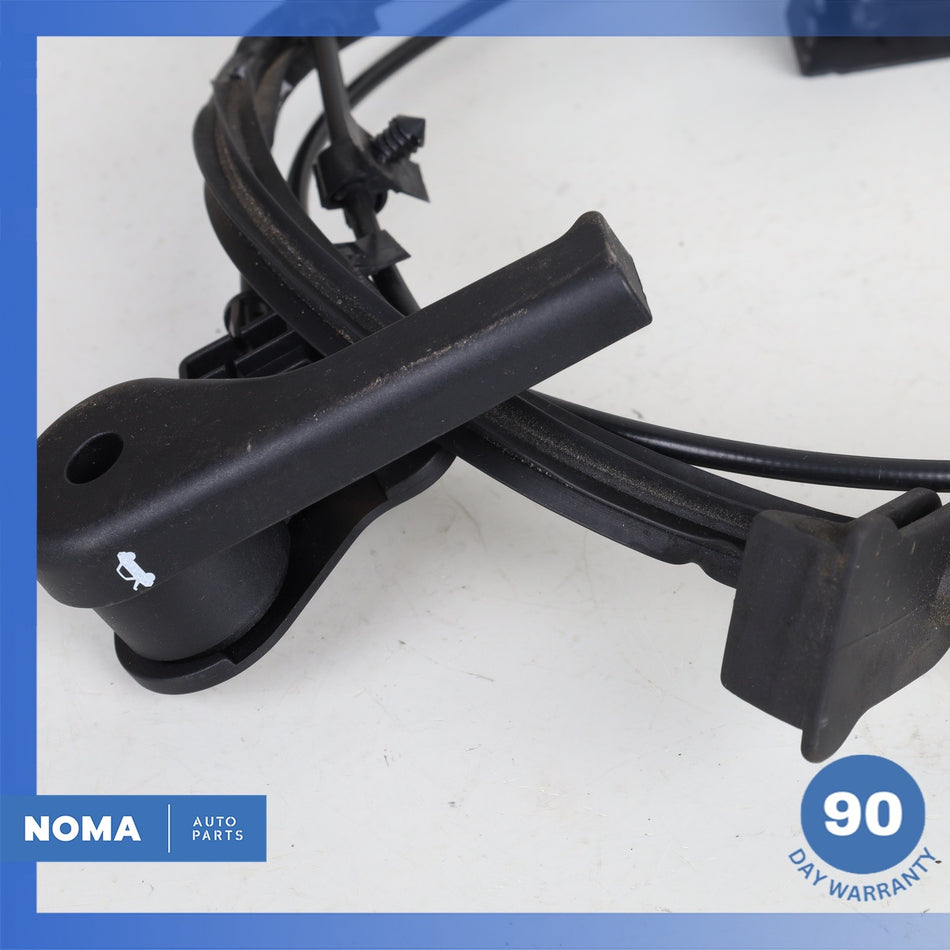 10-19 Jaguar X351 XJ XJR Hood Bonnet Lock Latch Release Set w/Cable OEM