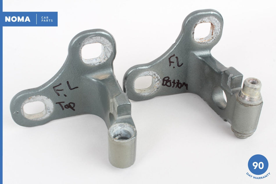 03-05 Land Range Rover L322 Front Left Driver Side Door Hinge Set of 2 OEM