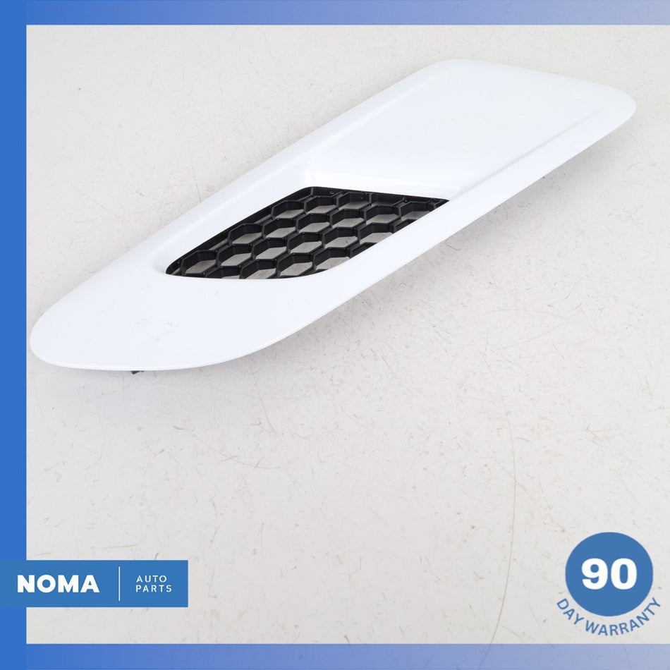 17-20 Jaguar X152 F-Type-R Left Driver Side Hood Bonnet Vent Grille White OEM