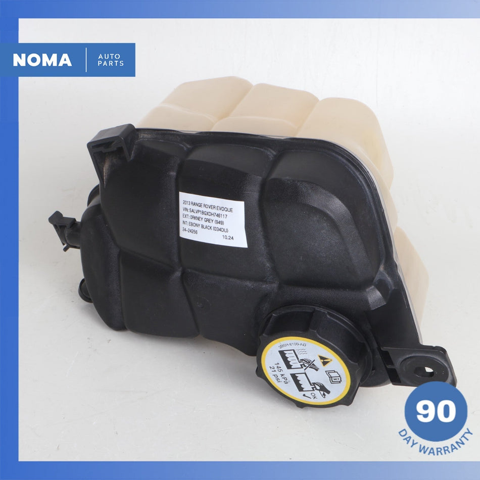 12-17 Range Rover Evoque L538 Engine Motor Coolant Expansion Tank w/ Cap OEM