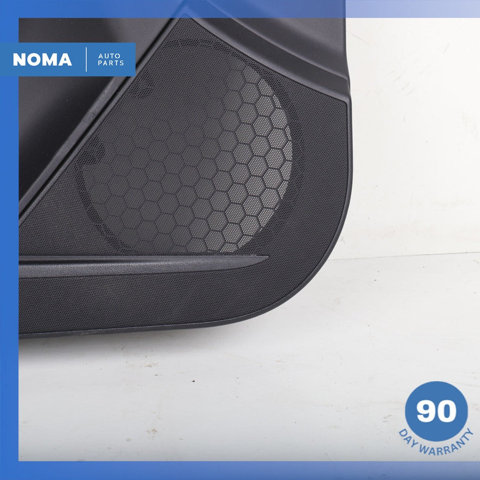 14-20 Jaguar X152 F-Type Left Side Interior Door Trim Panel Nappa Black OEM