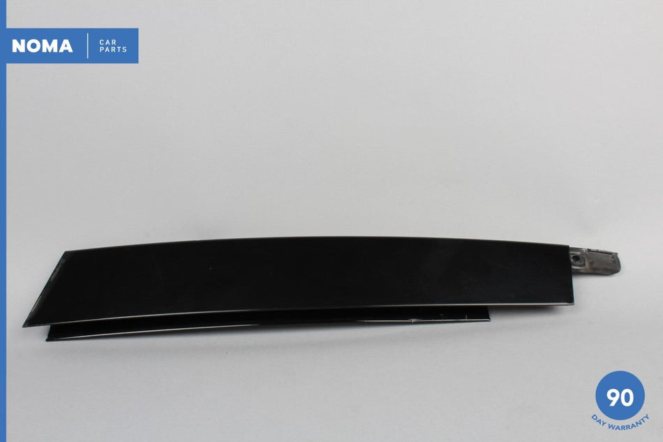 03-08 Jaguar S-Type X206 Front Right Side Outer Door B-Pillar Molding Black OEM