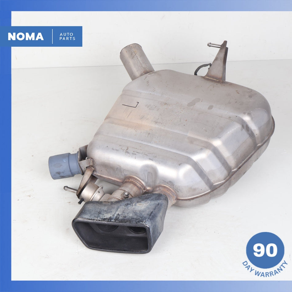 11-16 BMW F10 550i Rear Left Driver Side Exhaust Silencer Muffler OEM