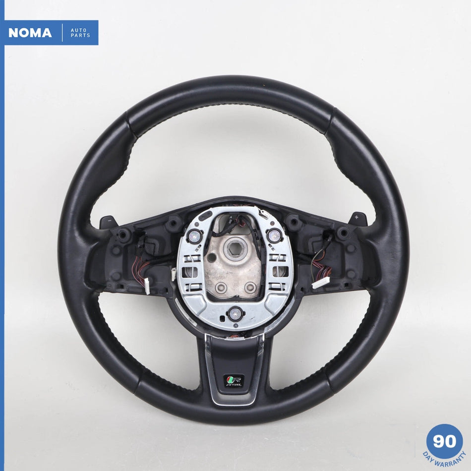 16-21 Jaguar X260 XF XE F-Pace R-Sport Steering Wheel w/ Paddle Shifters OEM