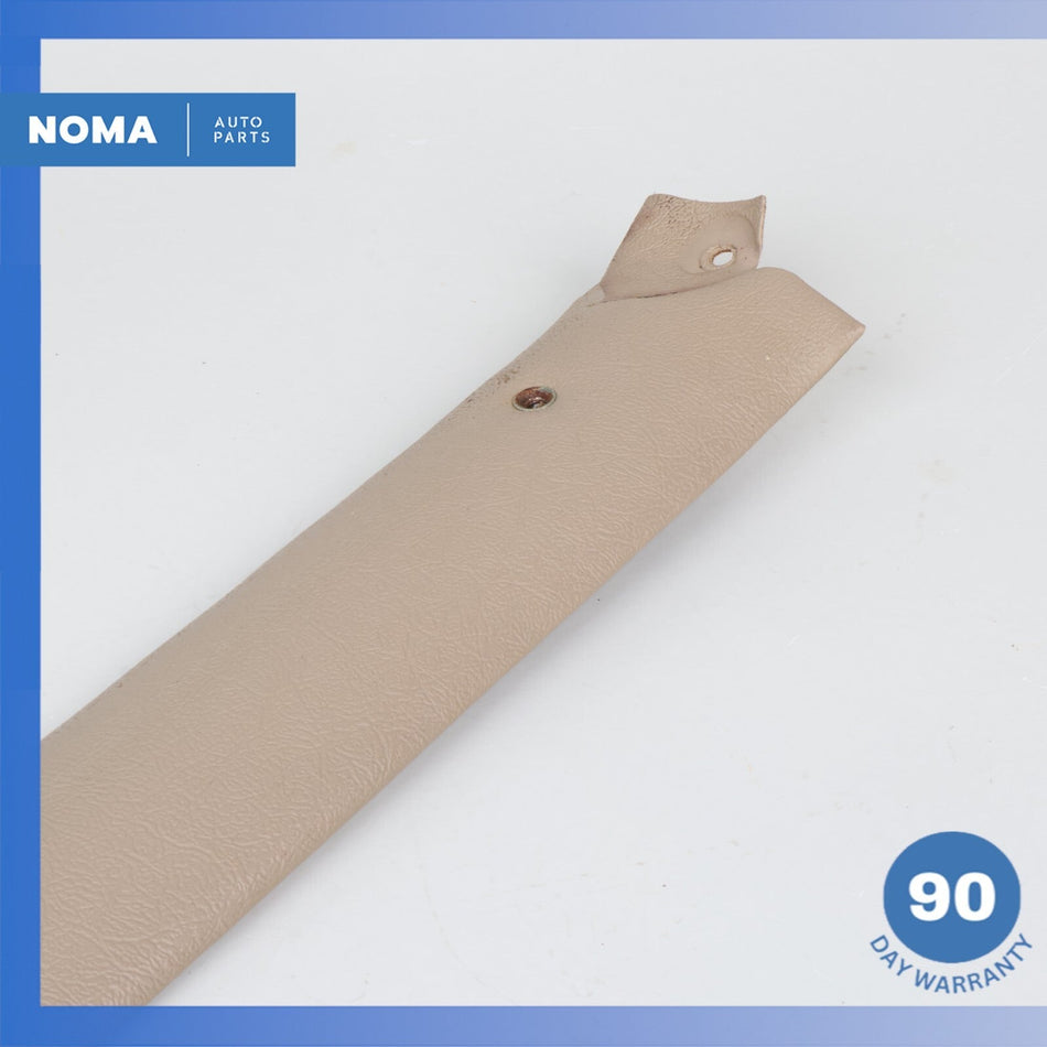 86-92 Jaguar XJS HE Convertible Left Driver Side A Pillar Cover Trim Beige OEM