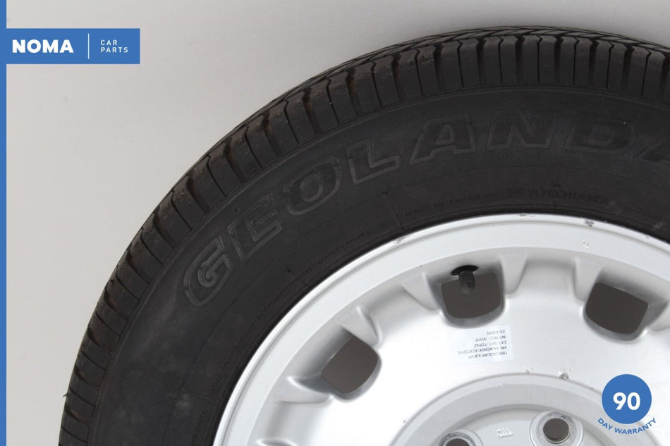 98-03 Jaguar XJ8 X308 7Jx16 16" Wheel Rim Crown w/ Tire Yokohama MNC6113BA OEM