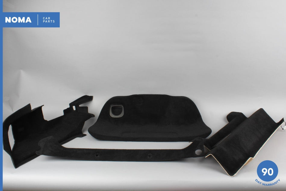 07-15 Jaguar XKR XK X150 Convertible Trunk Compartment Cover Panel Trim Set OEM