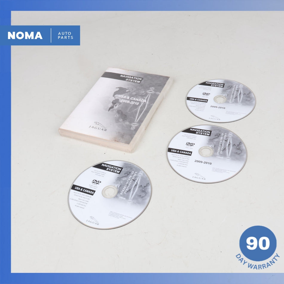 2007 Jaguar X150 XK Navigation System Disc DVD USA Canada 6W8310E898BF OEM