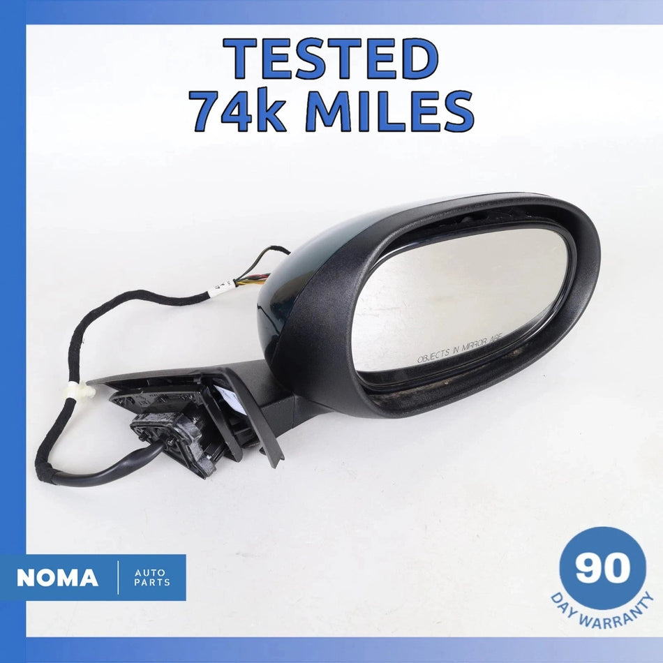 07-09 Jaguar X150 XK XKR Right Passenger Door Rear View Mirror Green OEM 74k