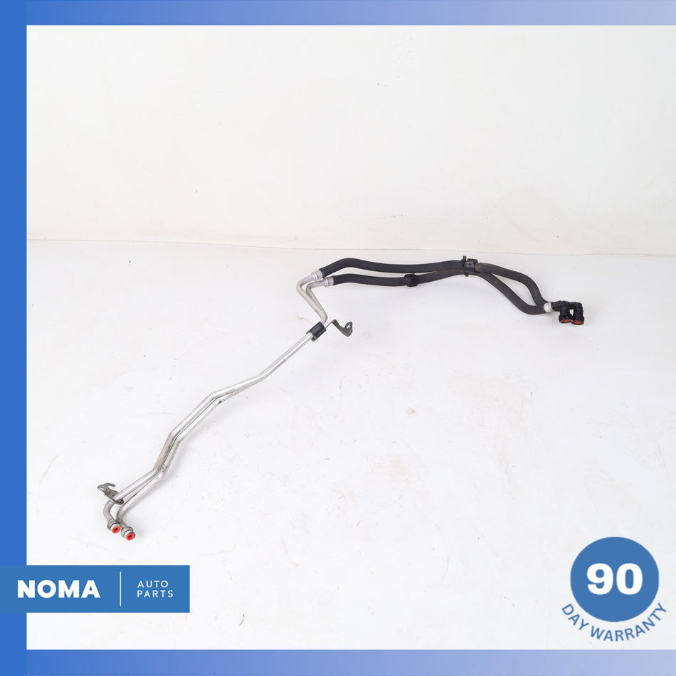 10-13 Range Rover Sport L320 L319 LR4 Transmission Oil Cooler Line Set of 2 OEM