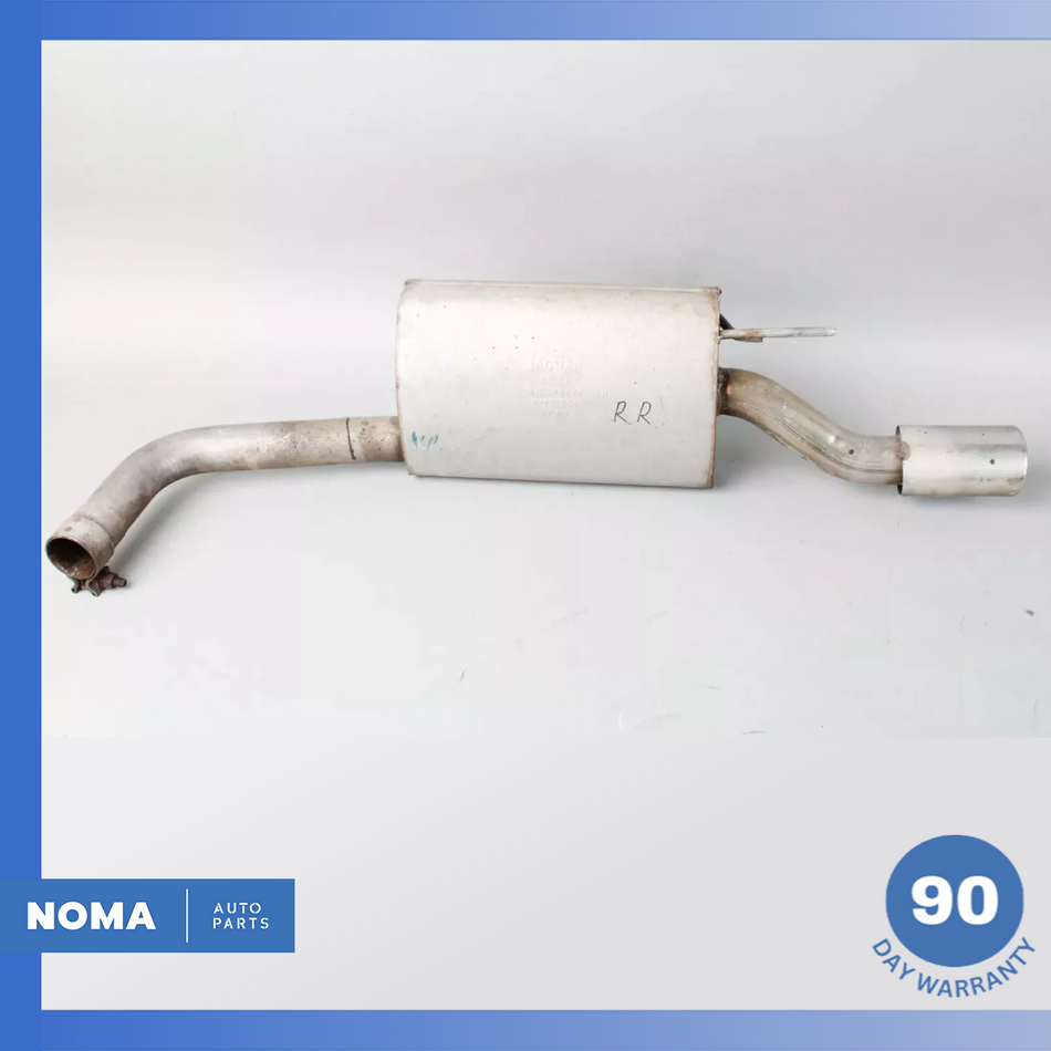 01-04 Jaguar X100 XK8 Rear Left Driver Side Exhaust Silencer Muffler OEM