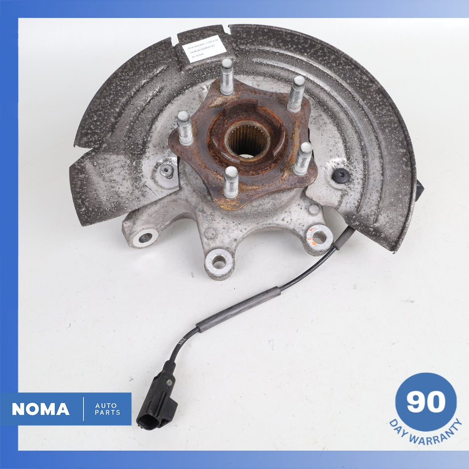 14-20 Jaguar X152 F-Type Rear Right Side Spindle Knuckle Hub w/ Shield OEM 40k